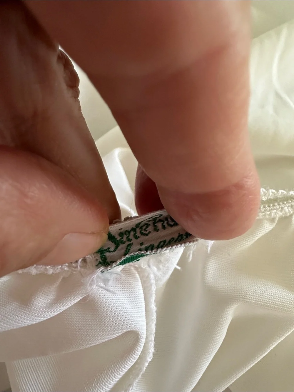 Vintage‎ 60s Pinehurst  Creamy White Half Slip with Lace Hem - Picture 6 of 7
